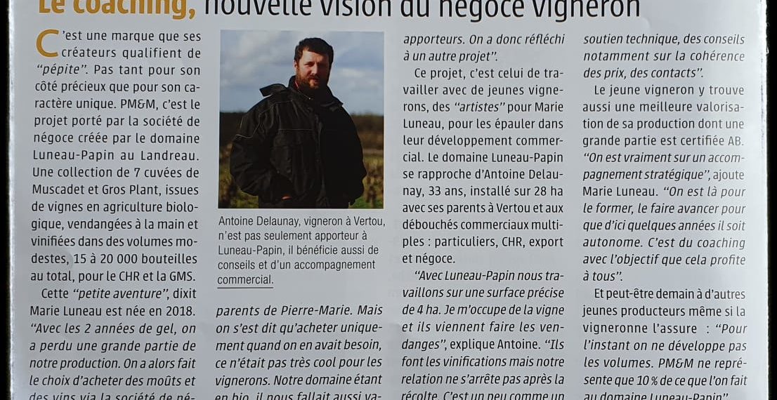 Le coaching, nouvelle vision du négoce vigneron